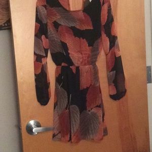 Fall leaf dress